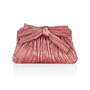 Loeffler Randall pleated clutch
